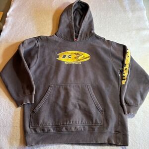 Vintage Y2K Unionbay Kids Blue Board Sports Graphic‎ Hoodie Sweatshirt Youth 14